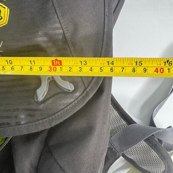Osprey Flap Jack Pack Backpack Bag Hiking Laptop School  Outdoors Gray Yellow main image 7
